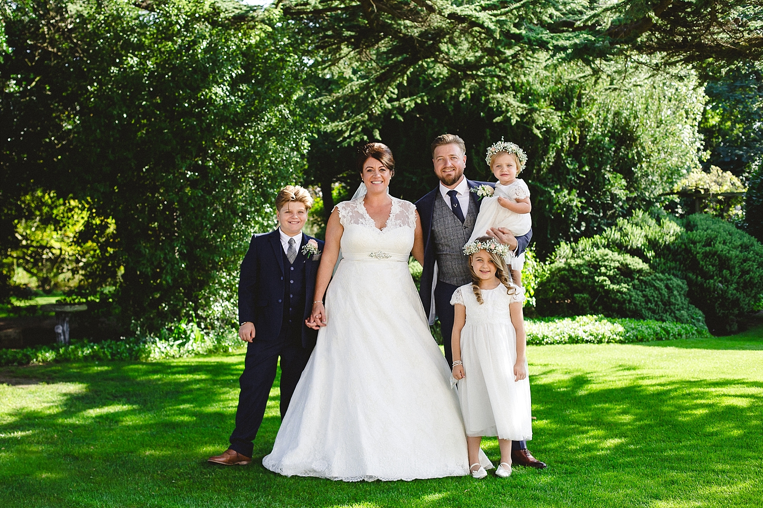 Moor Hall Wedding - Family Group Shot - Anesta Broad Photography