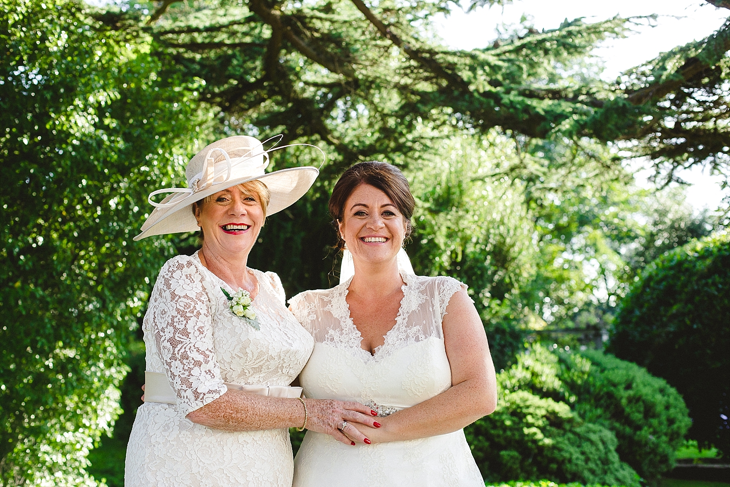 Moor Hall Wedding Photographer - Bride and Mother of the Bride
