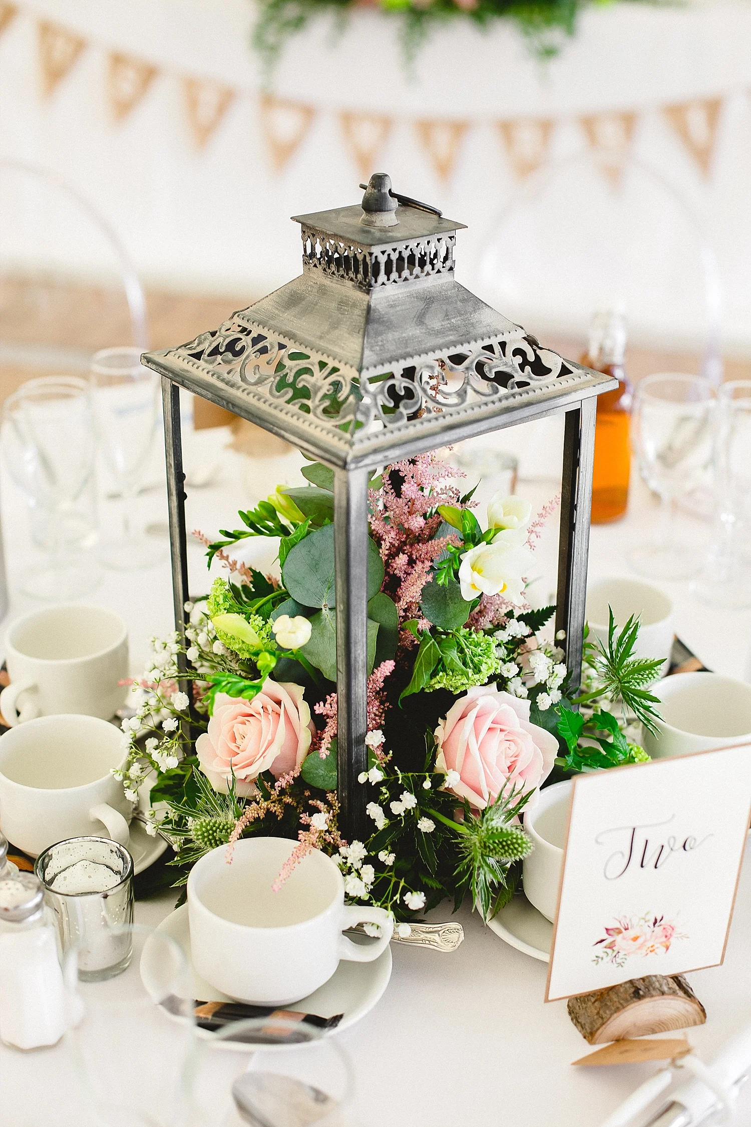 Moor Hall Wedding Venue - Reception Floral Details