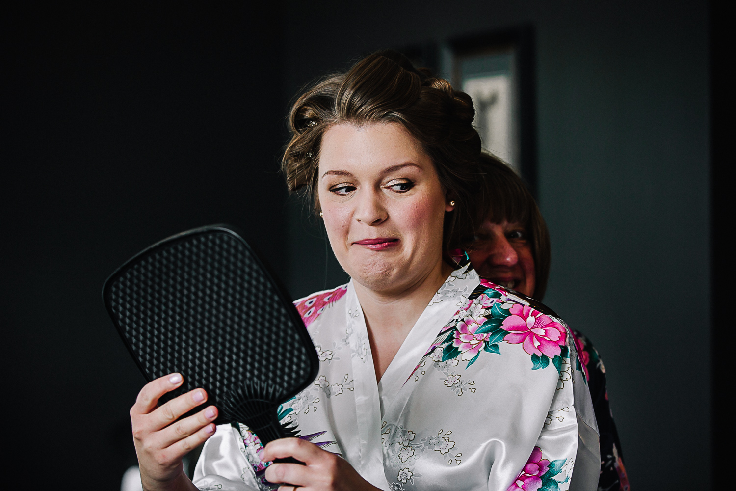 Bride getting ready - Swynford Manor Wedding Photography