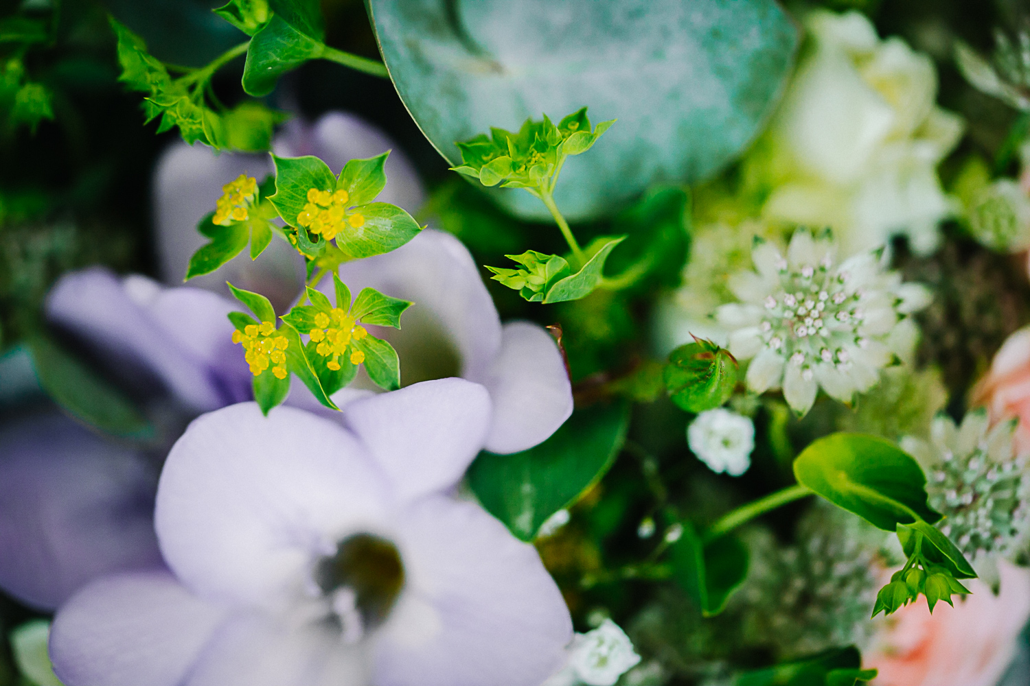 Spring Bouquet at Swynford Manor Wedding - Cambridge Photographer