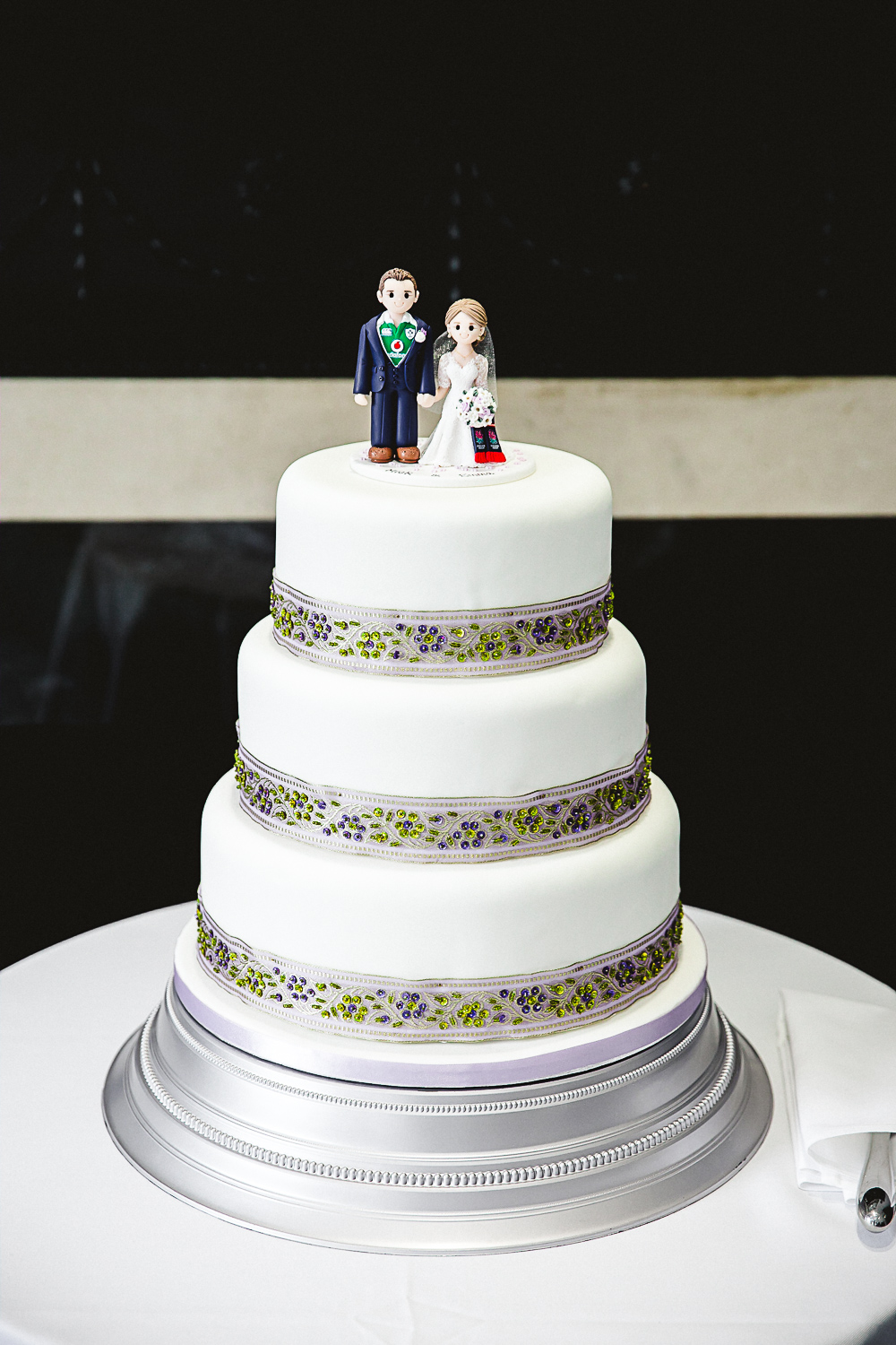 Wedding Cake Topper - Swynford Manor Wedding Photographer