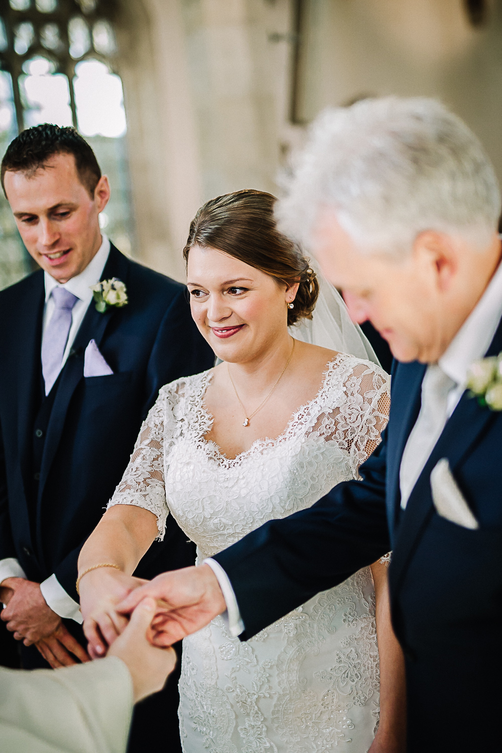 Wedding Ceremony at Cottenham All Saint’s Church - Swynford Manor Wedding Photographer