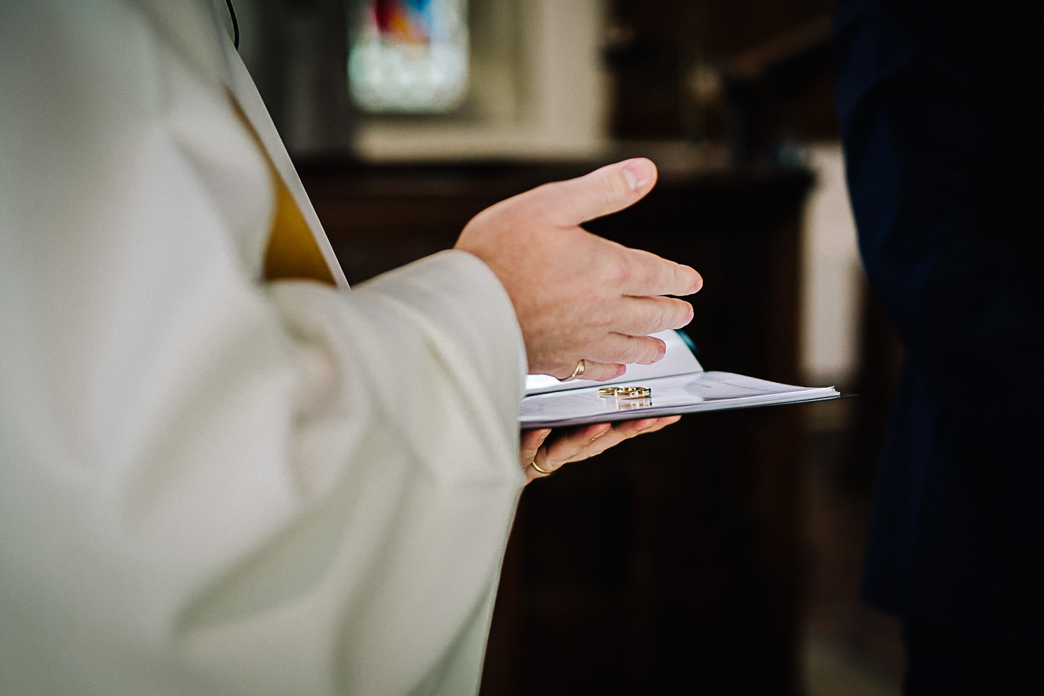 Wedding Ceremony at Cottenham All Saint’s Church - Swynford Manor Wedding Photographer