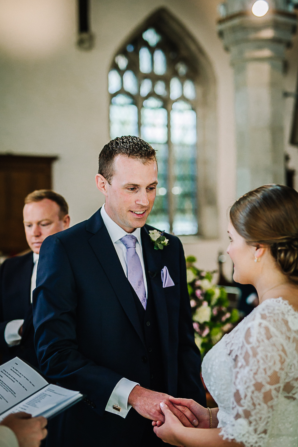 Wedding Ceremony at Cottenham All Saint’s Church - Swynford Manor Wedding Photographer