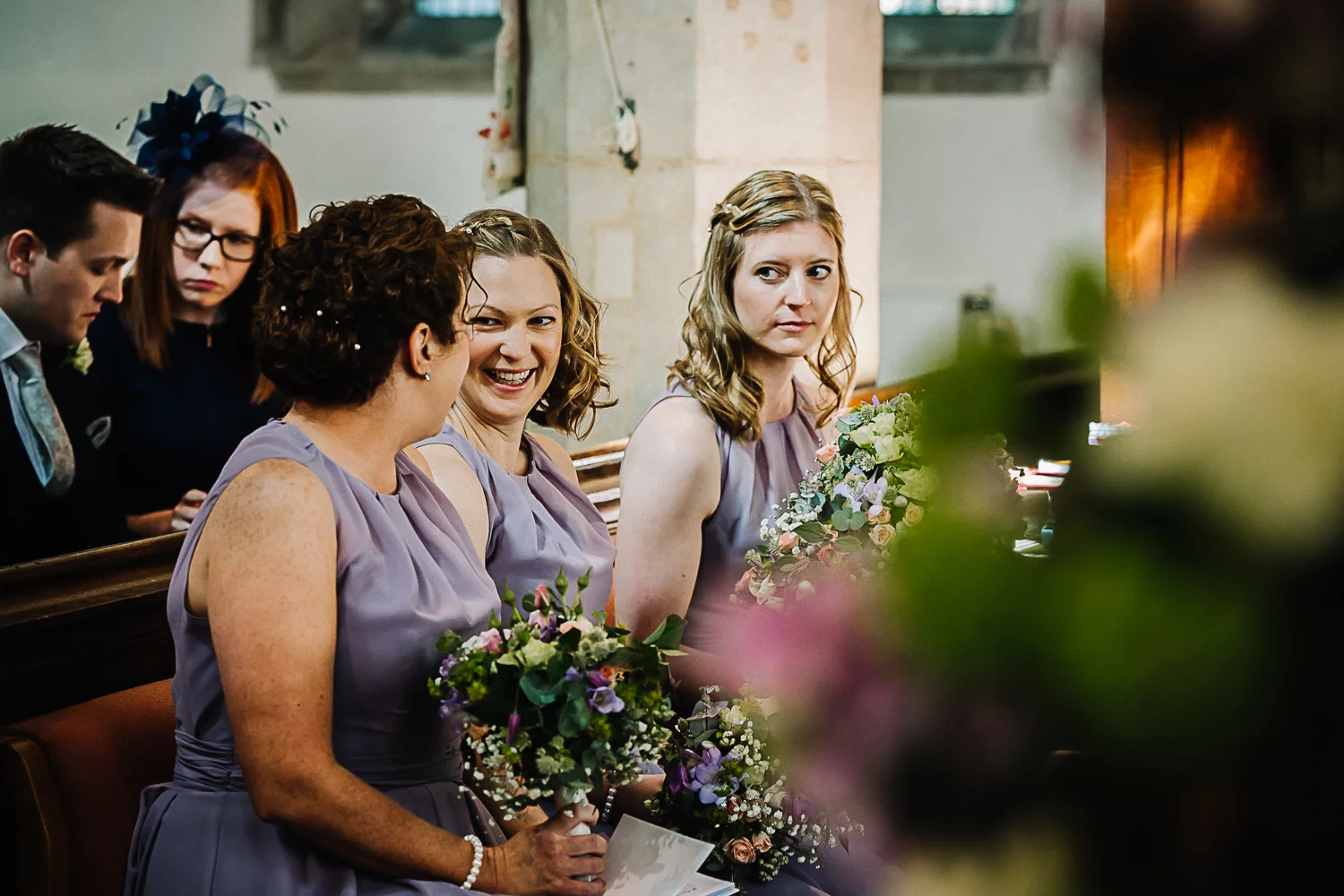 Wedding Ceremony at Cottenham All Saint’s Church - Swynford Manor Wedding Photographer