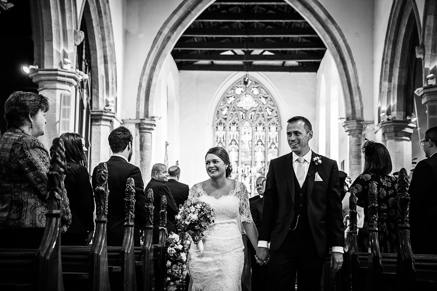 Wedding Ceremony at Cottenham All Saint’s Church - Swynford Manor Wedding Photographer