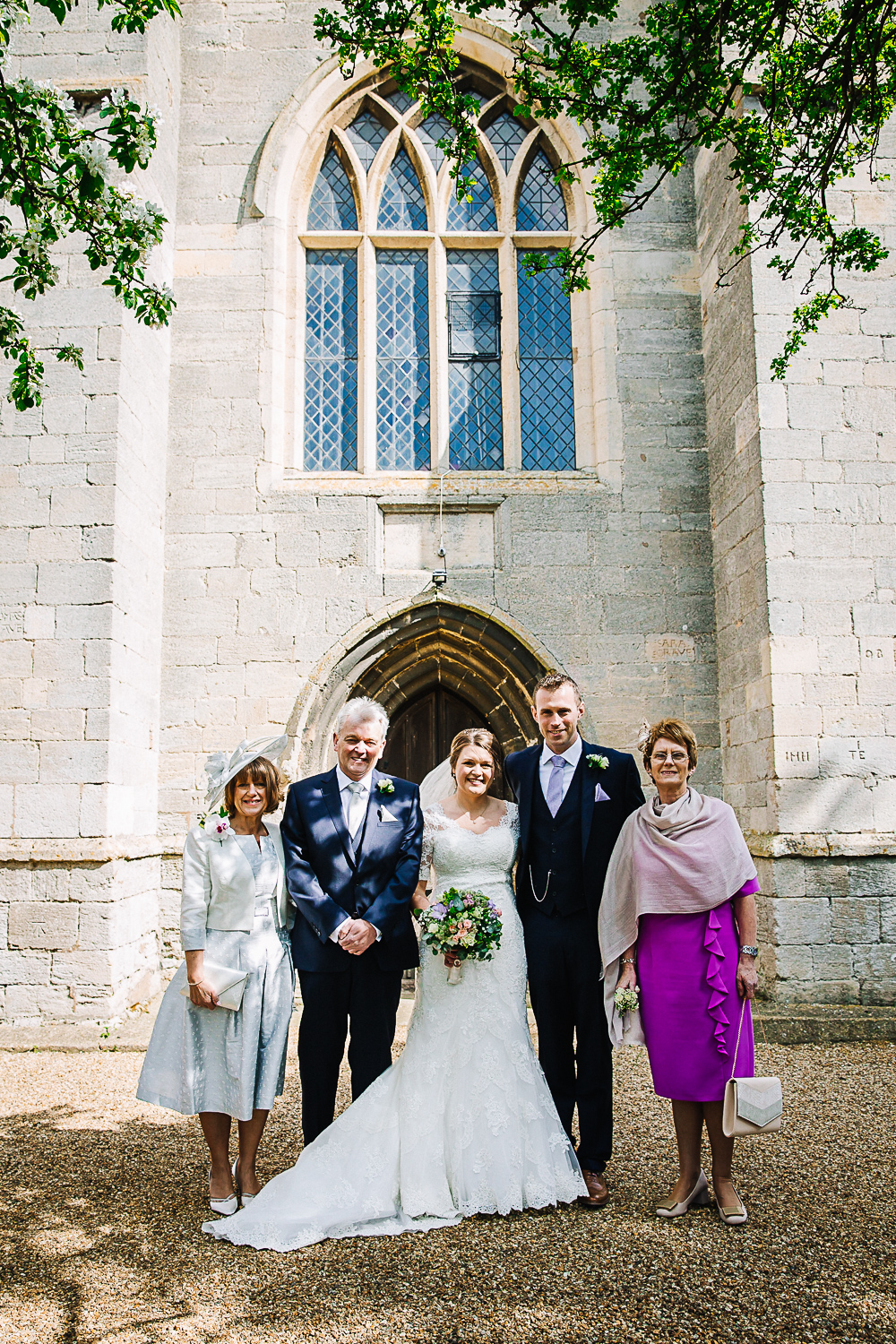 Wedding Party at Cottenham All Saint’s Church - Swynford Manor Wedding Photographer