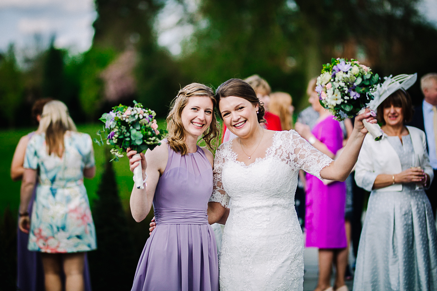 Drinks Reception - Swynford Manor Wedding Photographer