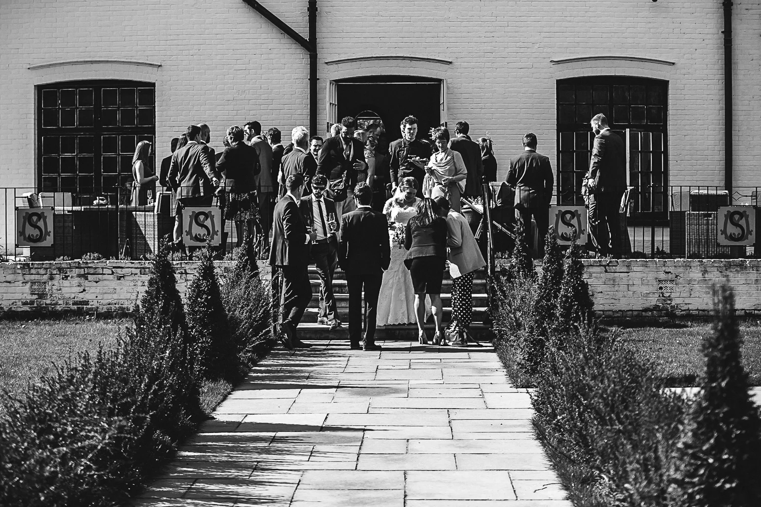 Drinks Reception - Swynford Manor Wedding Photographer