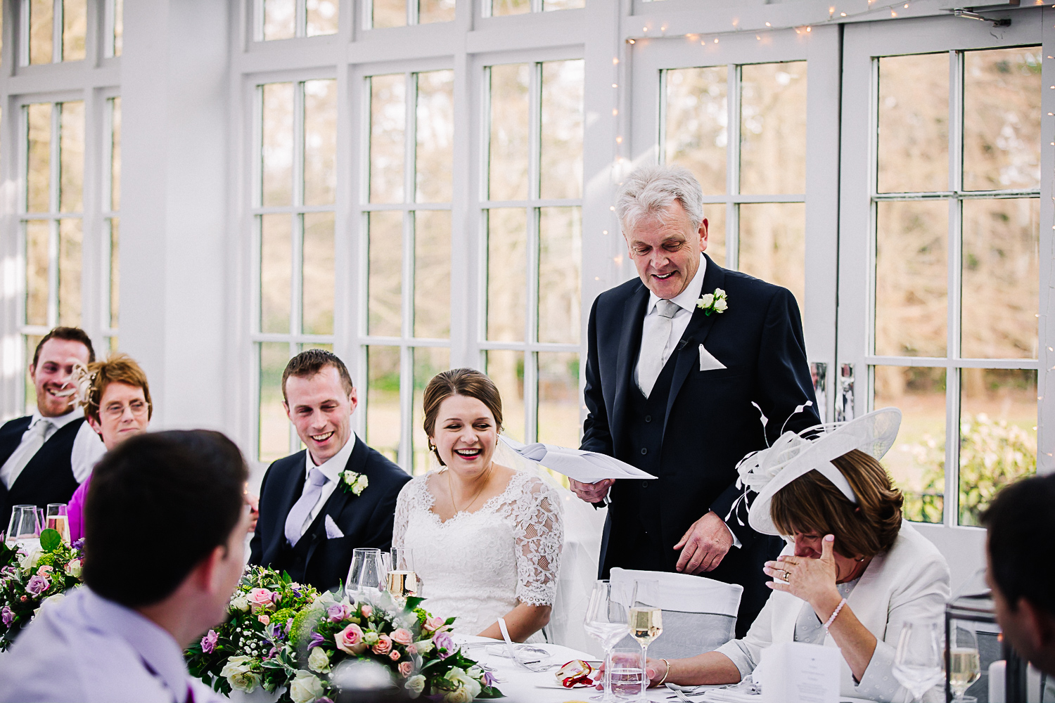 Father of the bride's speech at Swynford Manor Wedding