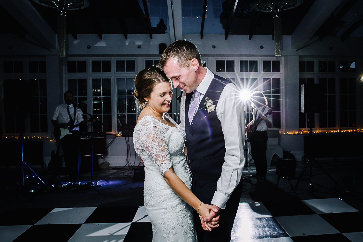 Bride and Groom Dancing - Swynford Manor Wedding