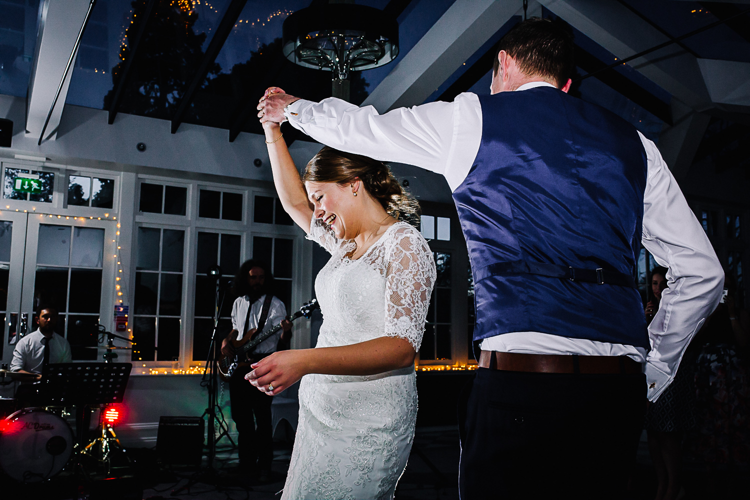 Bride and Groom Dancing - Swynford Manor Wedding