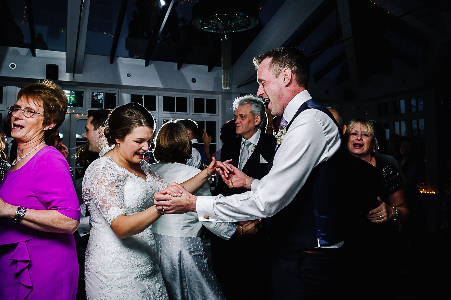 Bride and Groom Dancing - Swynford Manor Wedding