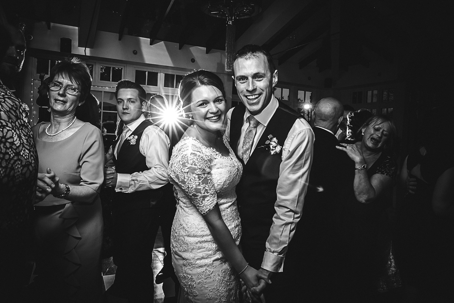 Bride and Groom Dancing - Swynford Manor Wedding