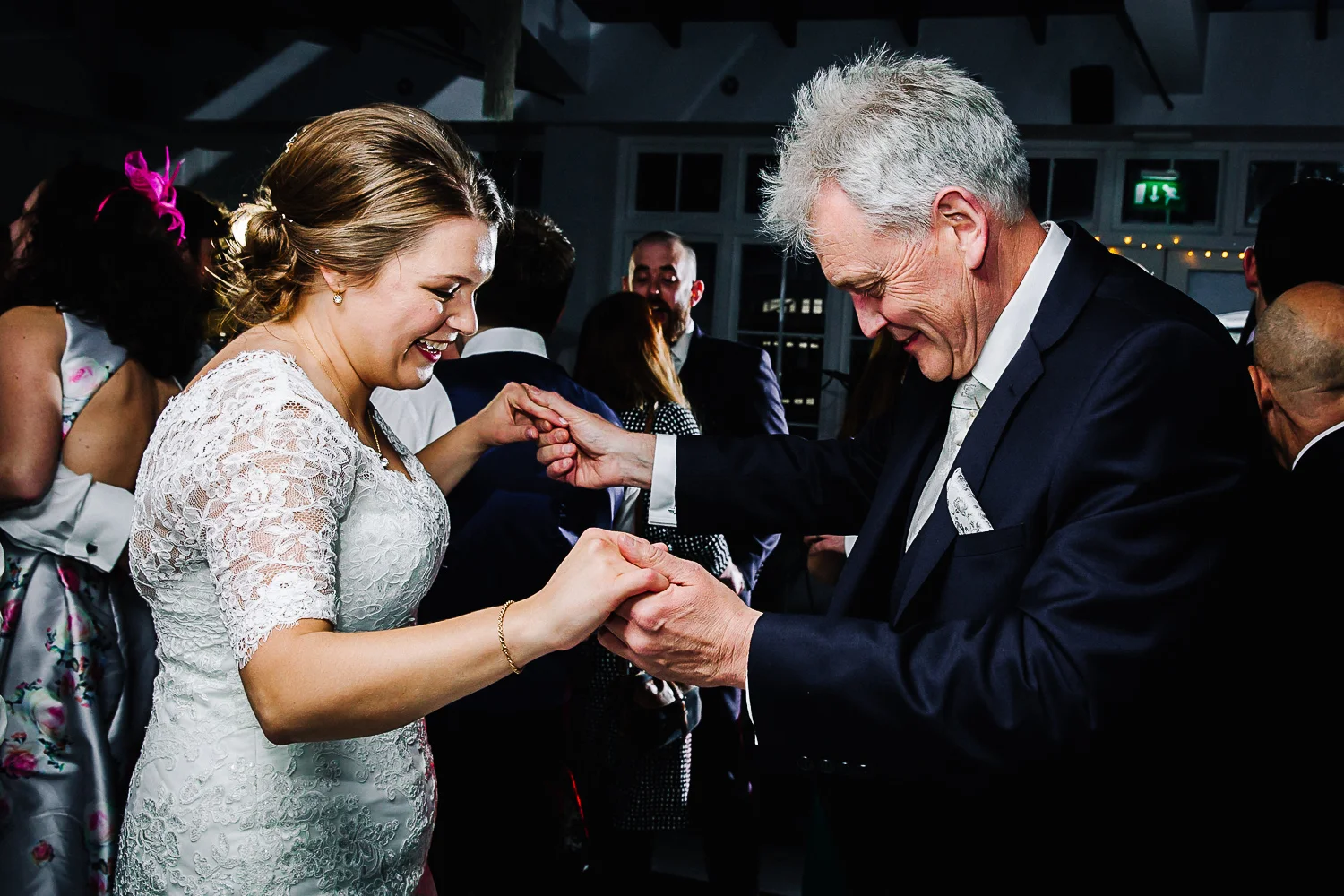 Bride and Father of the Bride - Swynford Manor Wedding