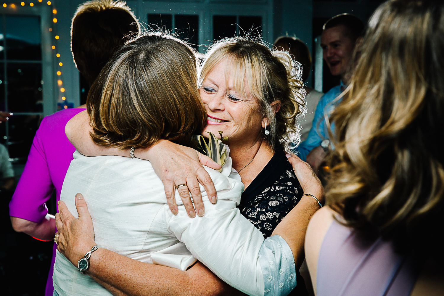 Guests on the Dancefloor at Swynford Manor Wedding Cambridgeshire