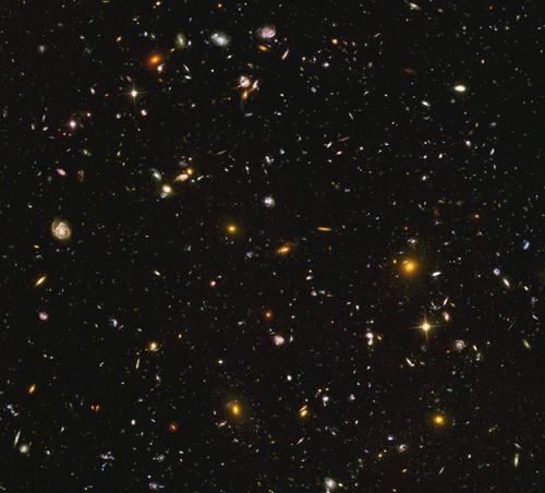 Hubble Ultra Deep Field image