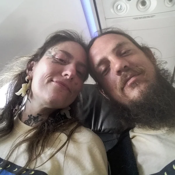 Author Teela Bright and her husband Dustin