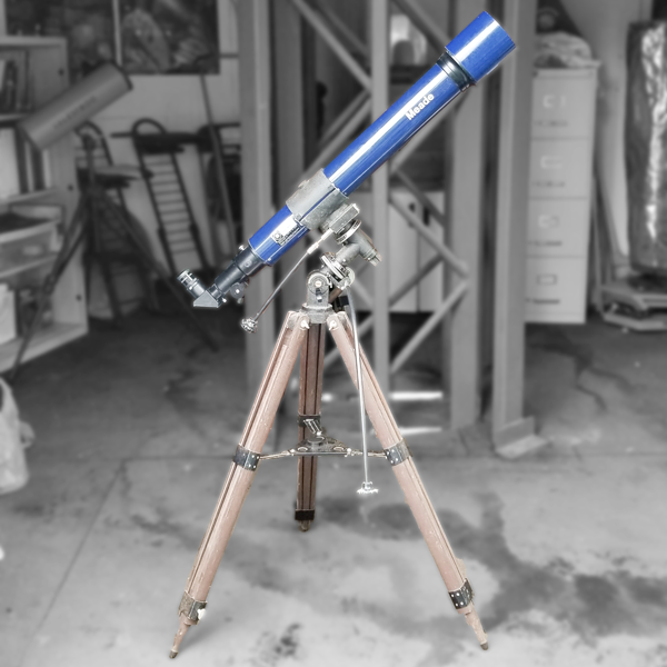 80mm f/11 Meade equatorial refractor