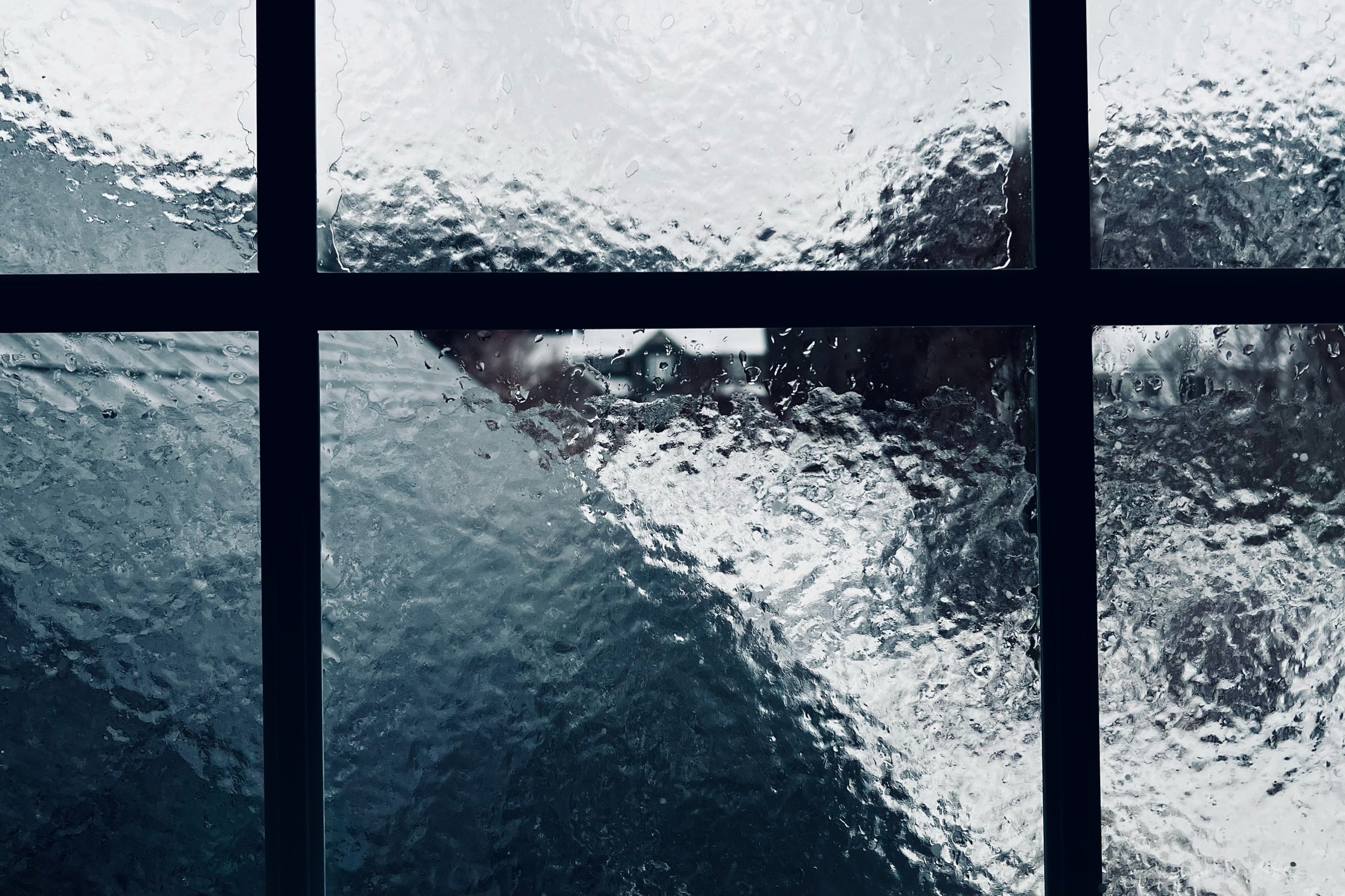 A frozen window