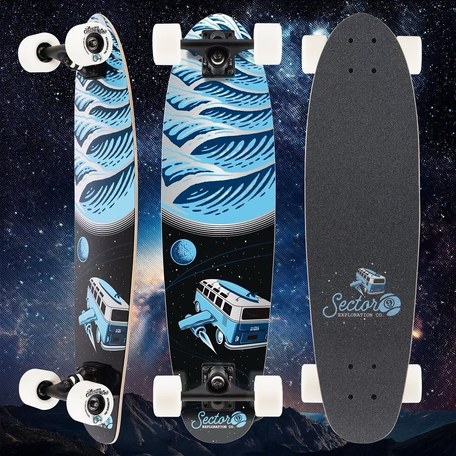 New graphic for a limited edition @sector9 Cosmic Crusher 🔭🛸👽✌🏾