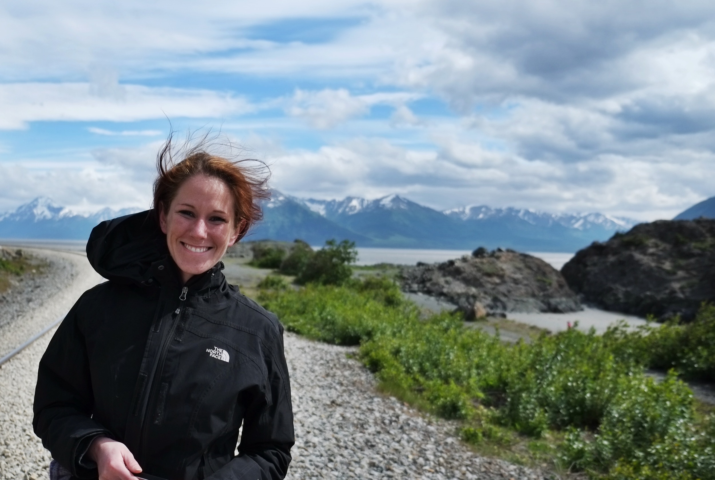  Beluga Point at Turnagain Arm with Jessie (we grew up together in Italy) - Beluga can be seen from July through August 