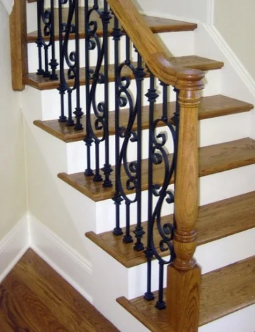 Wrought Iron Rail - Interior