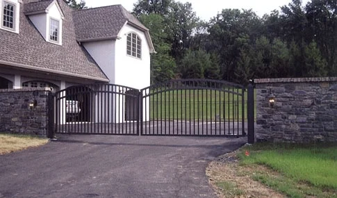 Metal Driveway Gate