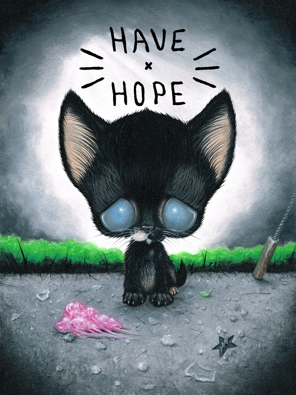 Sugar Fueled created this beautiful, limited edition print of Orphan Annie that is no longer available. 
