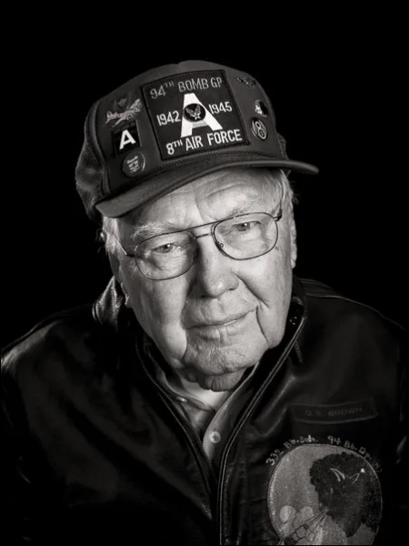 Dudley Brown was a Flight Engineer/Top Turret Gunner on a B-17 bomber...