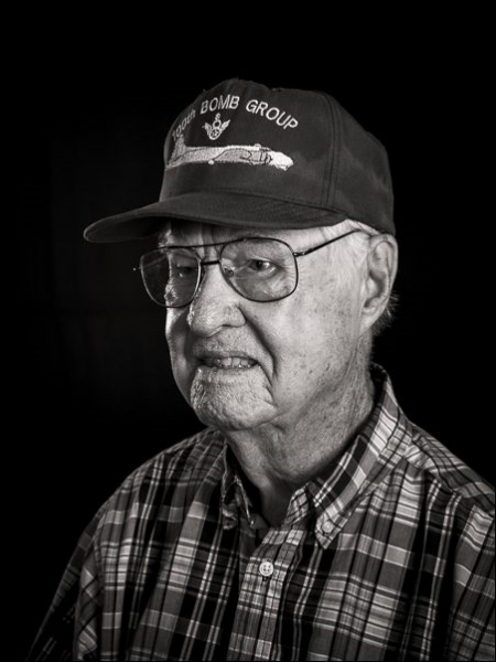 Lewis Herron was a B-17 tail gunner...