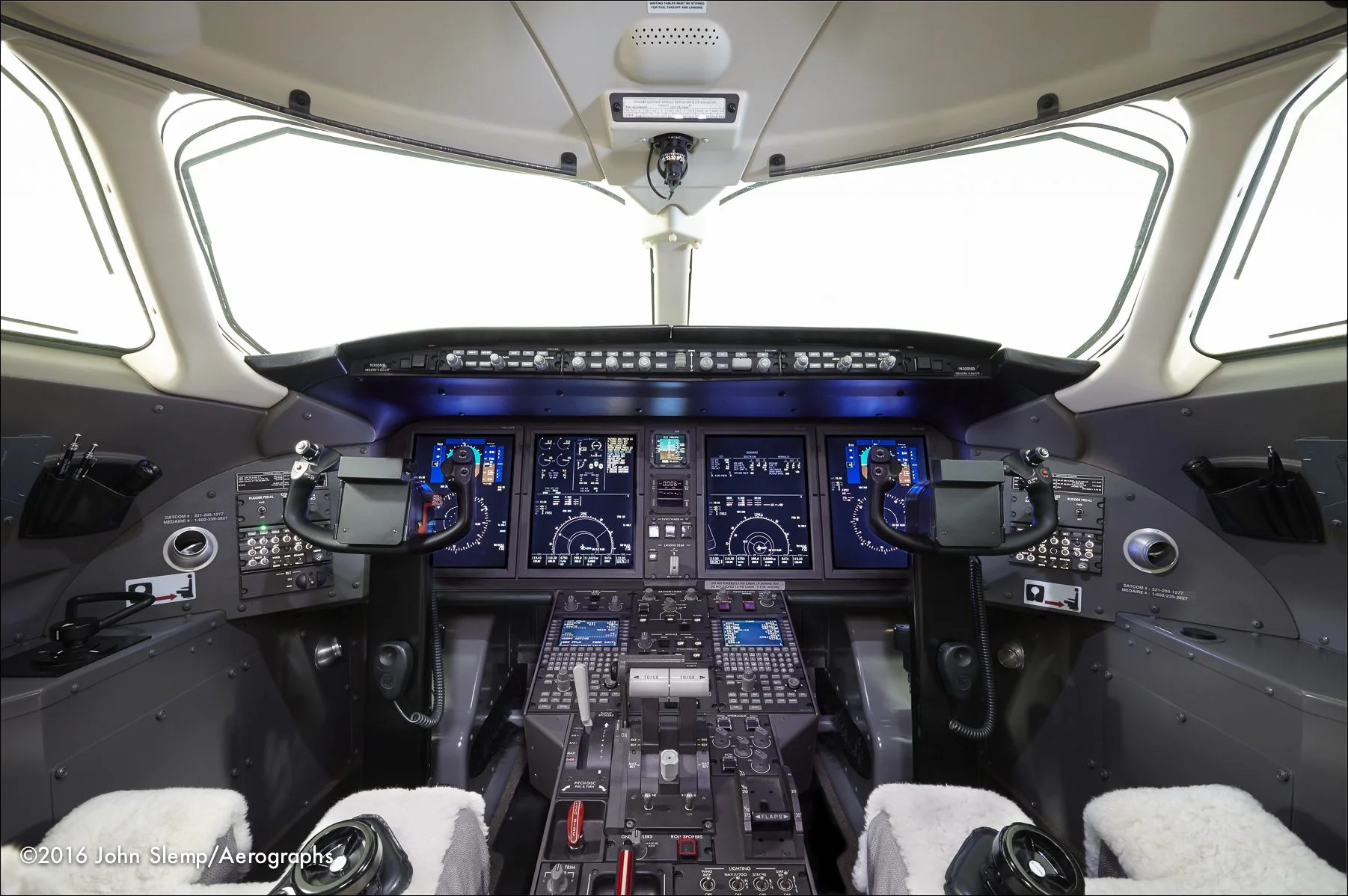 Bombardier Challenger 300 owned by the Nelson Brothers company in Birmingham, Alabama.