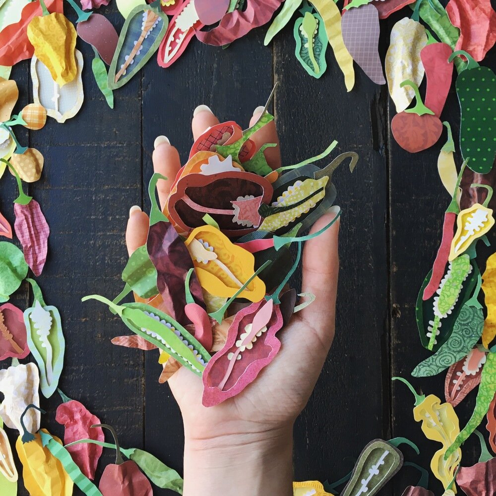   kristen sgalambro is a paper artist creating life-size food, iconic costumes, delicate flowers, tiny books, and everything in-between.  see more work @heyykristen  