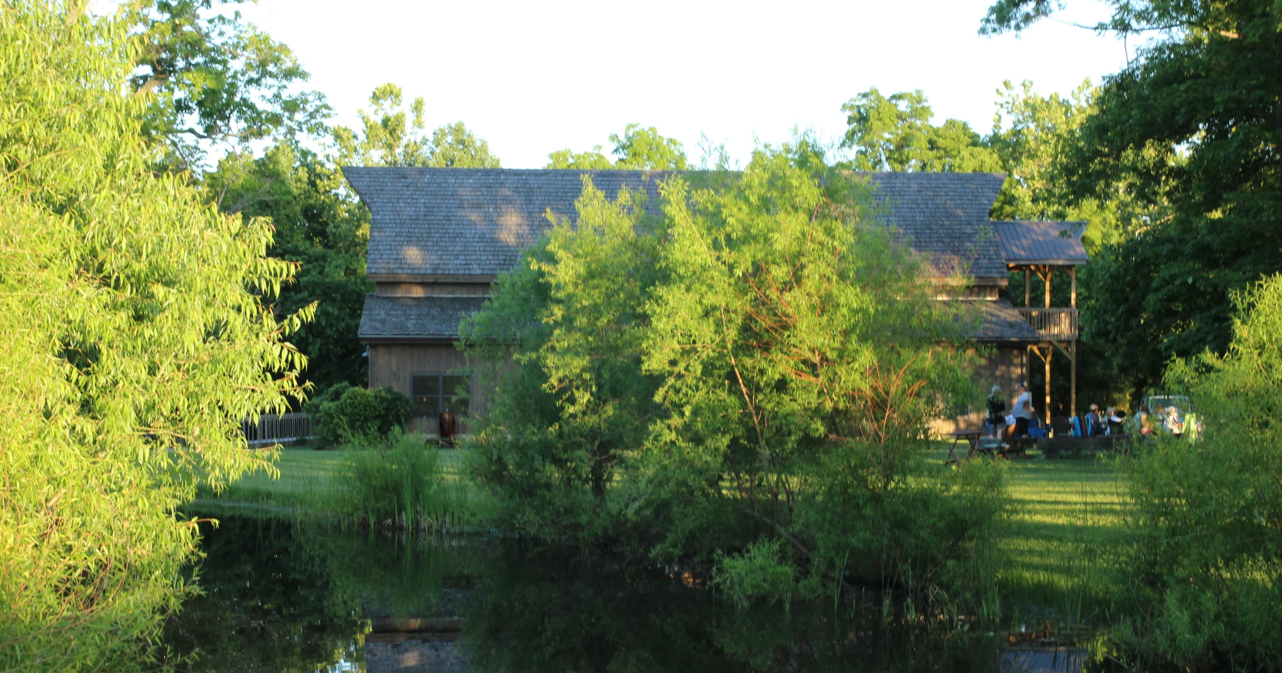 View from across the pond