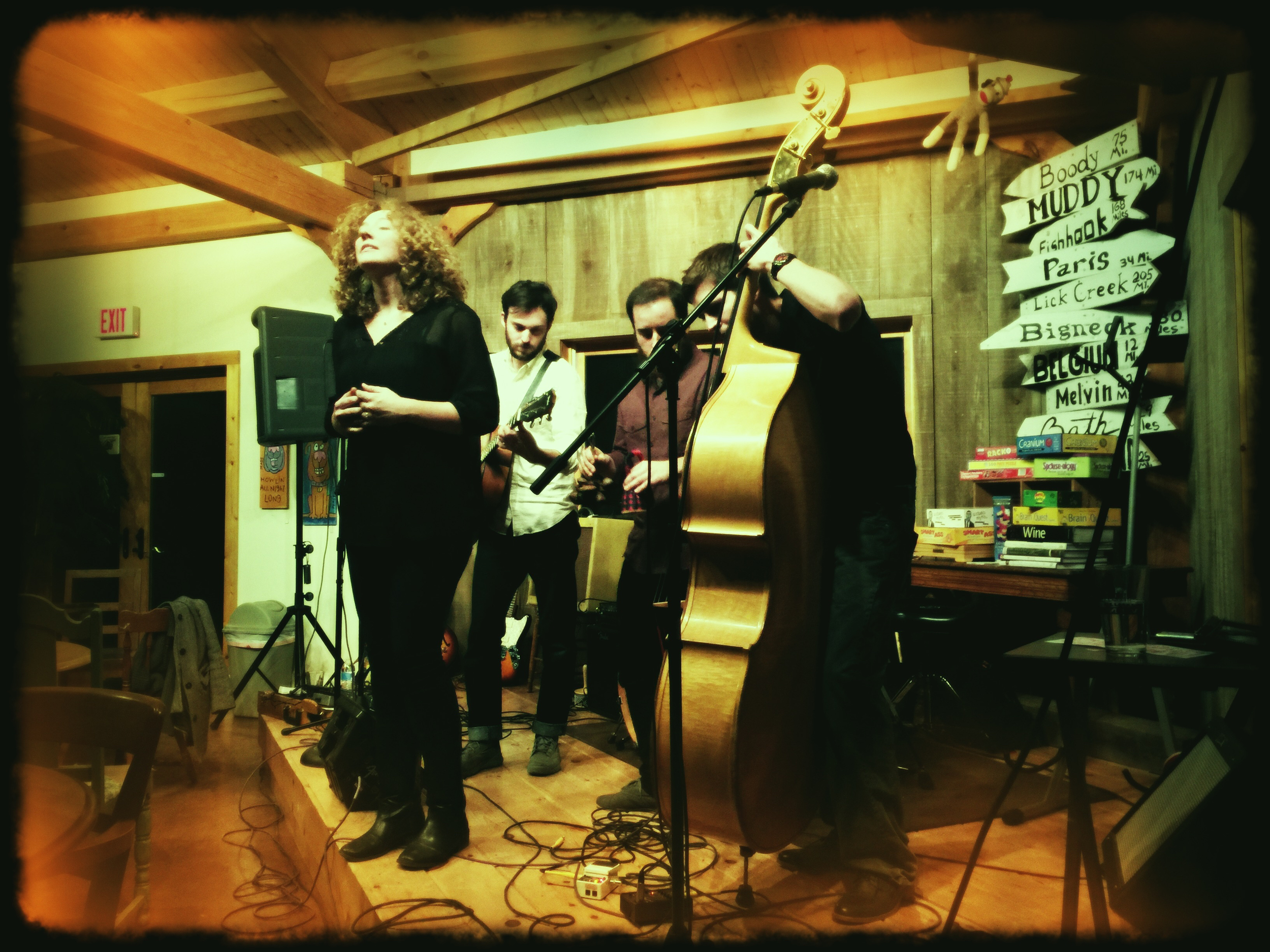 Music is always great in an intimate room