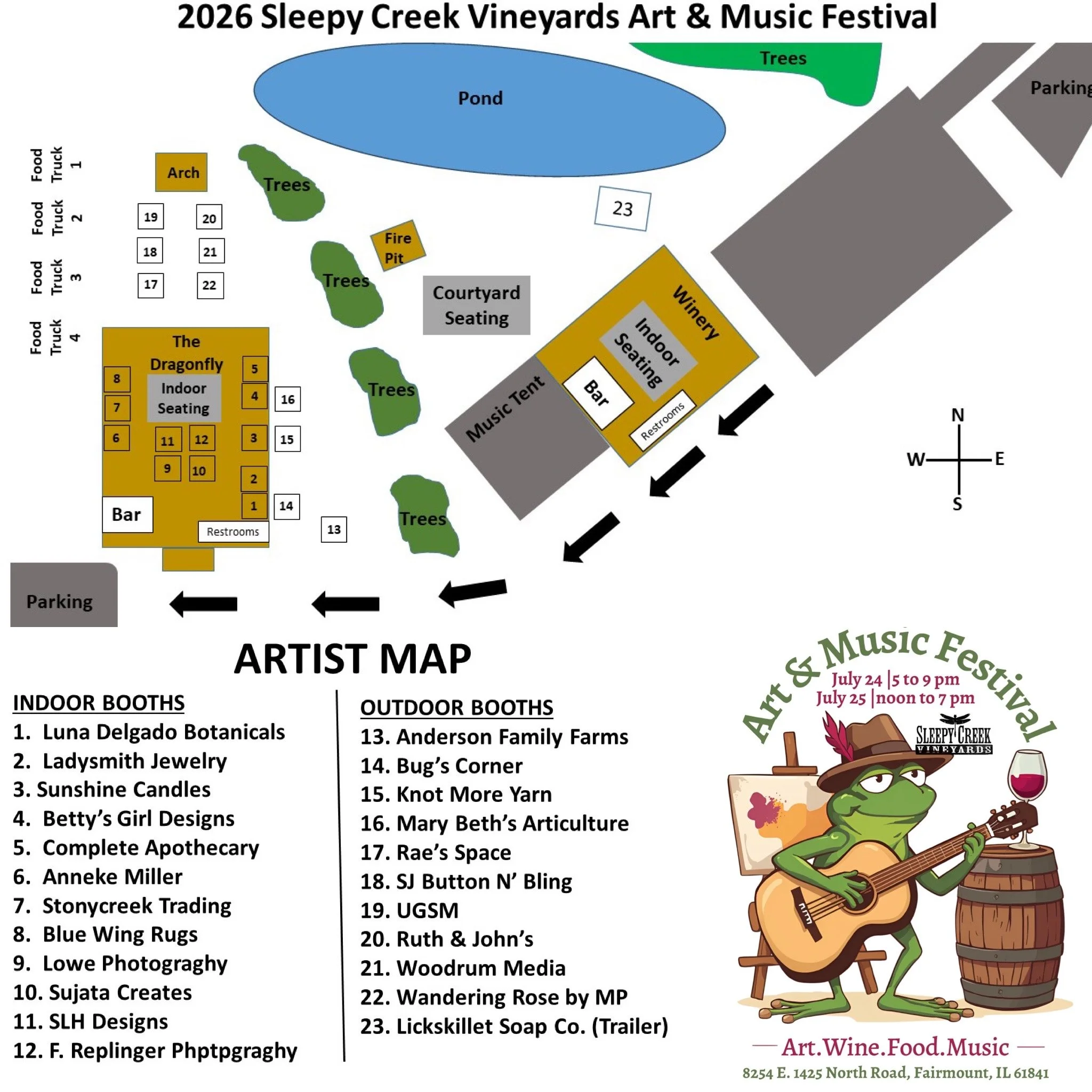 Sleepy Creek Vineyards Art &amp; Music Festival