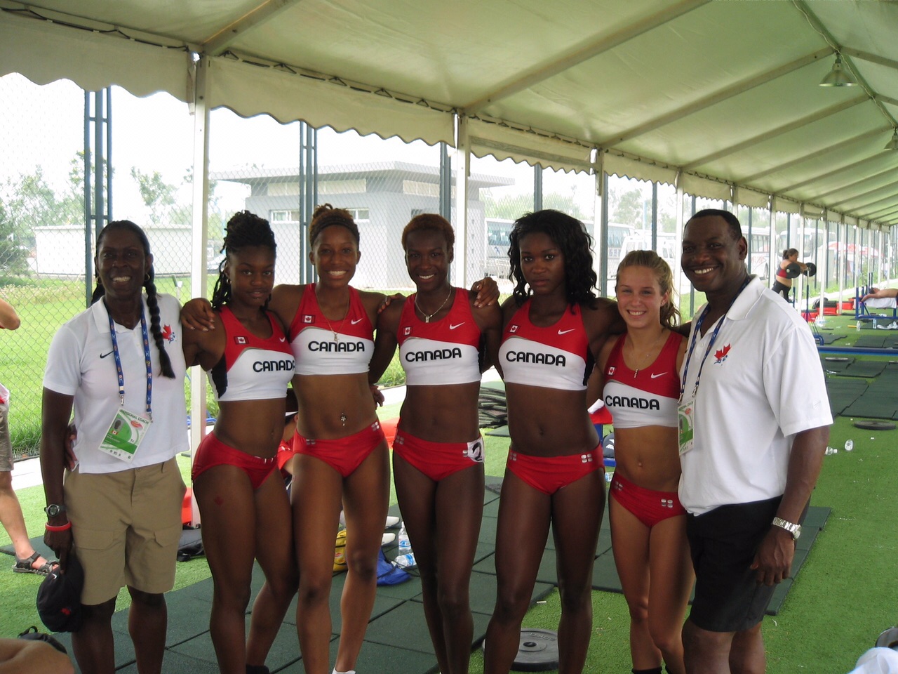 World Juniors in Beijing 2006...looking a lot younger!!!