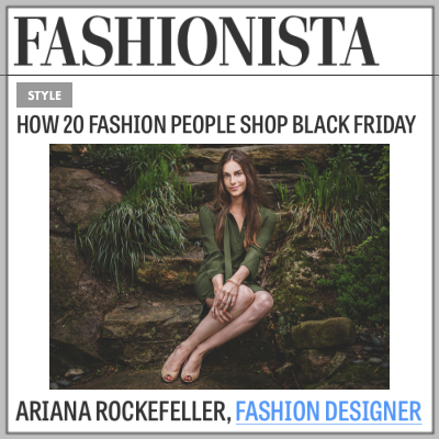Fashionista: Ariana Rockefeller