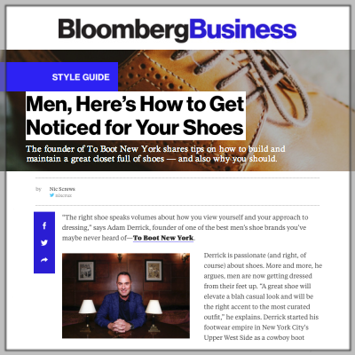 Bloomberg: To Boot New York