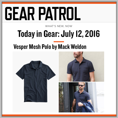 Gear Patrol: Mack Weldon