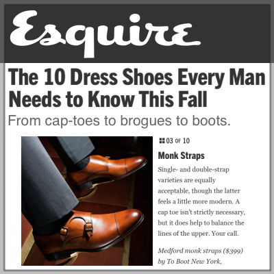 Esquire: To Boot New York