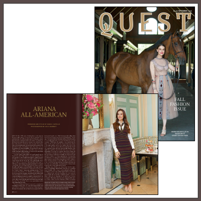 Quest Magazine: Ariana Rockefeller