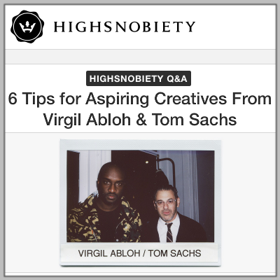 Highsnobiety: Apolis