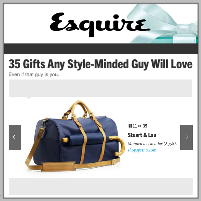 Esquire: Stuart & Lau