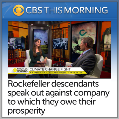 CBS News: Ariana Rockefeller