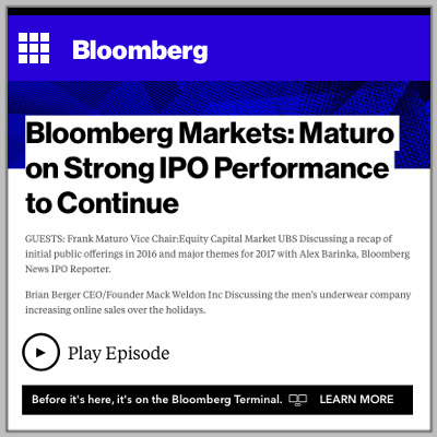 Bloomberg Radio: Mack Weldon
