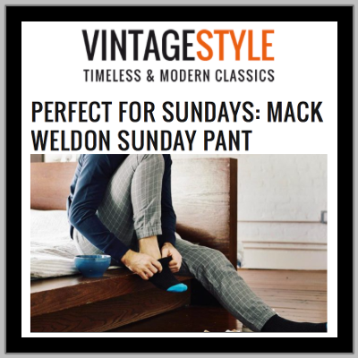 VintageStyle: Mack Weldon