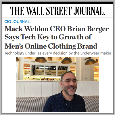 Wall Street Journal: Mack Weldon