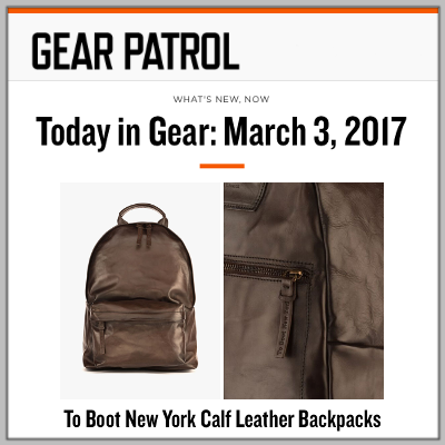 Gear Patrol: To Boot New York